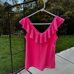 Lily Pulitzer XS Pink Blouse Top Shirt